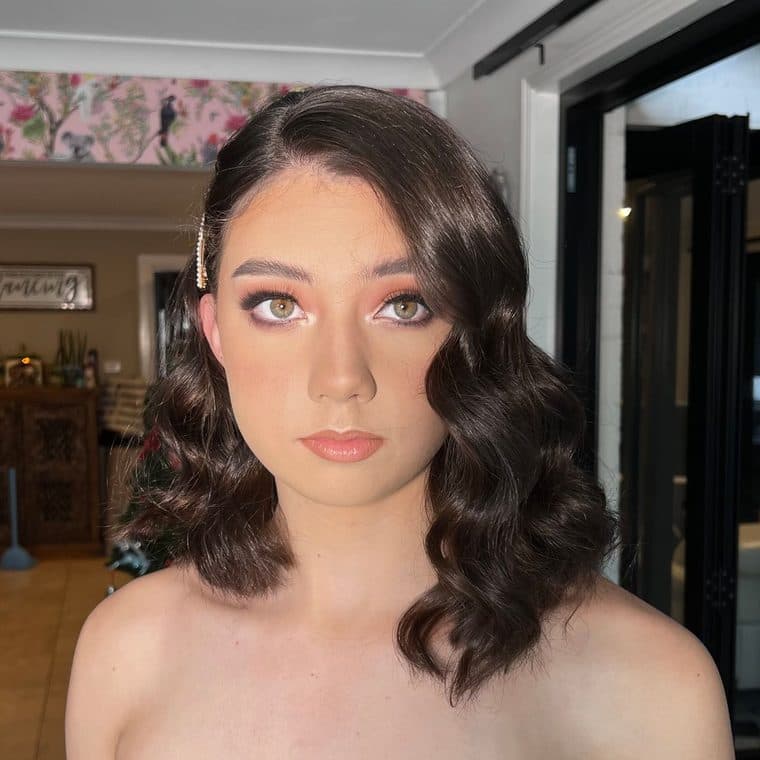 Recent makeup and hair work by a Sydney mobile makeup artist — client photo 6