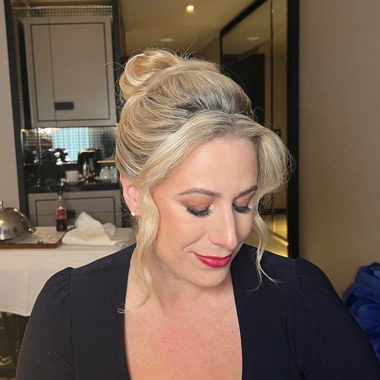 Recent makeup and hair work by a Sydney mobile makeup artist — client photo 8