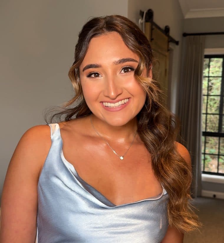 Recent makeup and hair work by a Sydney mobile makeup artist — client photo 1