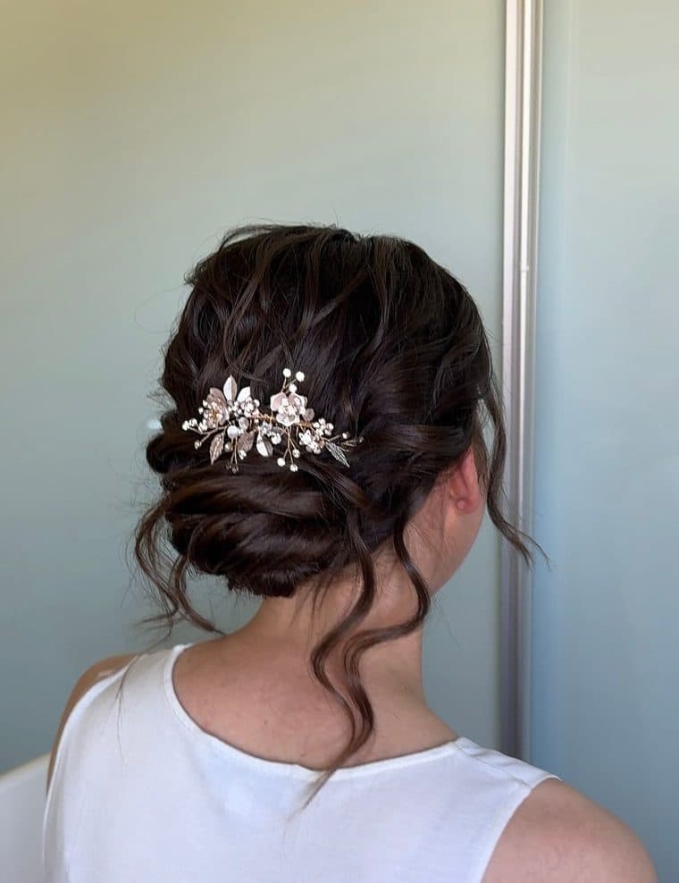 Recent makeup and hair work by a Sydney mobile makeup artist — client photo 3