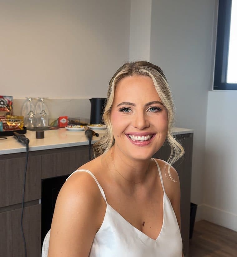 Recent makeup and hair work by a Sydney mobile makeup artist — client photo 10